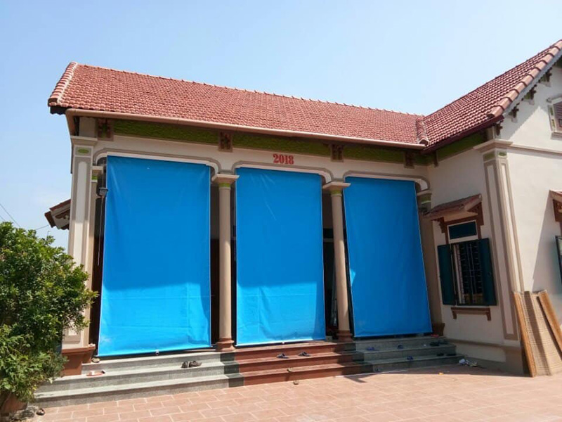 Bạt che nắng tự cuốn tại TP Sơn La